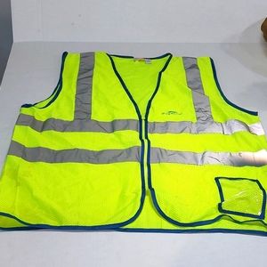 Image Solution Yellow Reflective Safety Vest Size 2X